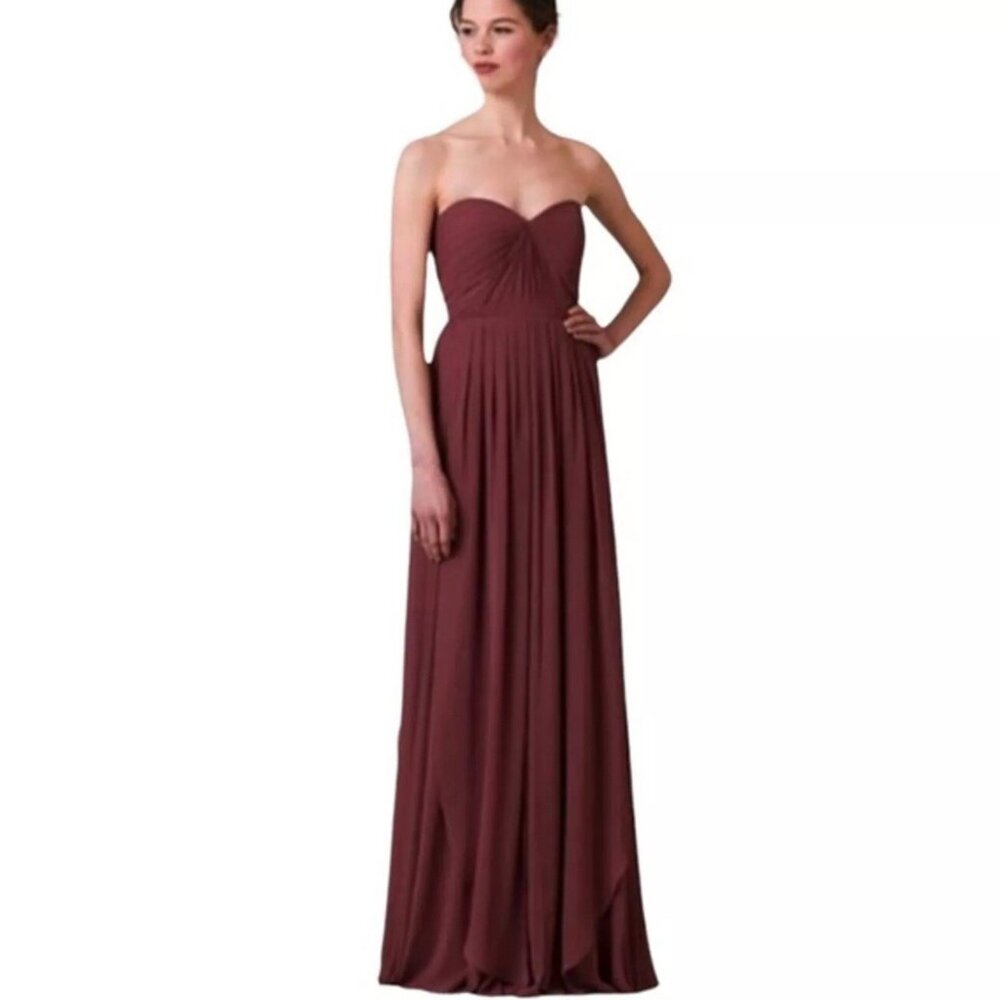 Jenny Yoo Mira Convertible Chiffon Dress
